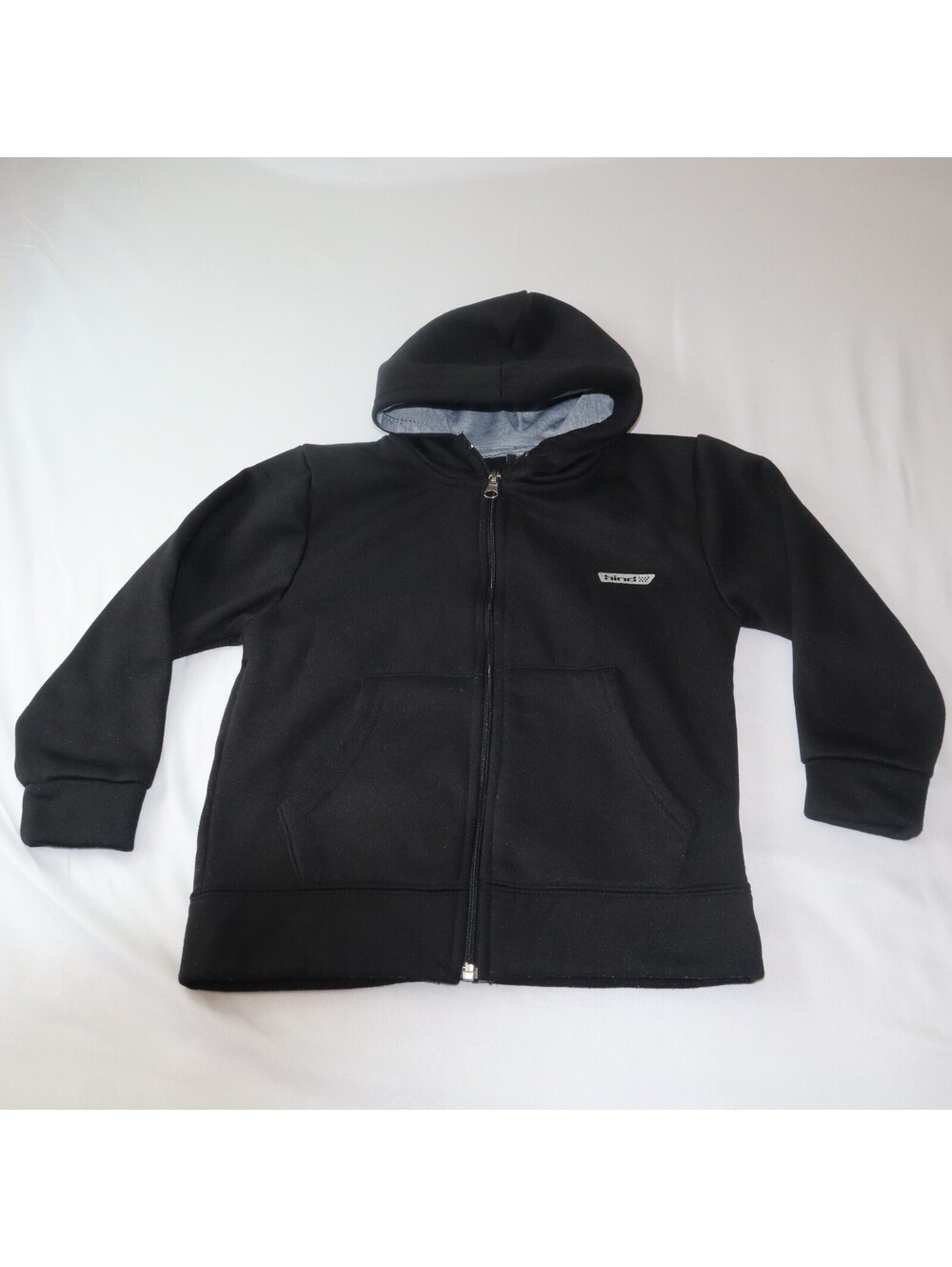 hind Boys Zip-Up Hoodie Jacket - Size M 5/6 Black